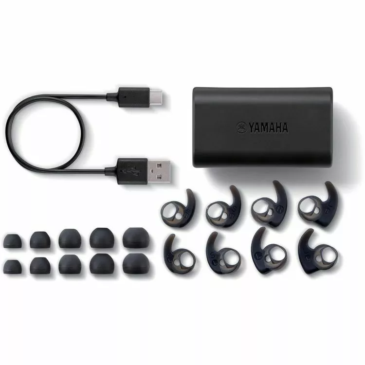 Yamaha Ecouteurs TW-ES5A Noir 2 Yamaha Ecouteurs TW-ES5A Noir – Image 2