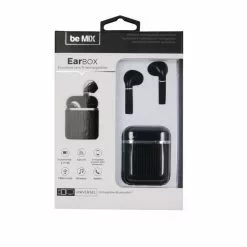 Paris Prix Écouteurs Sans Fil Earbox 5cm Noir -Casque, écouteurs Soldes B2CD 310