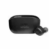 JBL Ecouteurs Bluetooth Vibe 100 -Noir - Son JBL Deep Bass - Confort Absolu - Contrôles Sur Oreillettes - Autonomie 20h