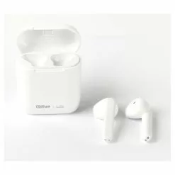 QILIVE Écouteurs Sans Fil Bluetooth Avec étui De Charge - Blanc - Q1960