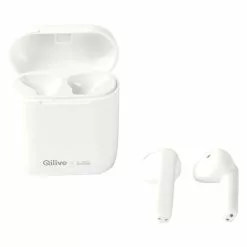 QILIVE Écouteurs Sans Fil Bluetooth Avec étui De Charge - Blanc - Q1960 -Casque, écouteurs Soldes B2CD 458