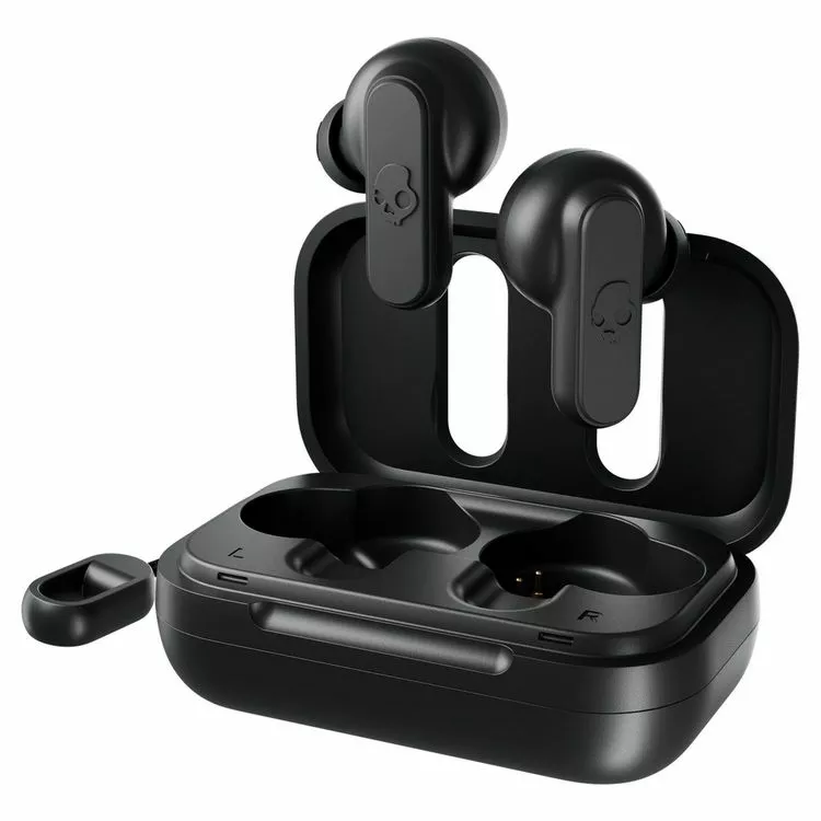 SKULLCANDY Écouteurs Sans Fil Bluetooth Avec étui De Charge - Dime True - Noir 4 SKULLCANDY Écouteurs Sans Fil Bluetooth Avec étui De Charge - Dime True - Noir – Image 4