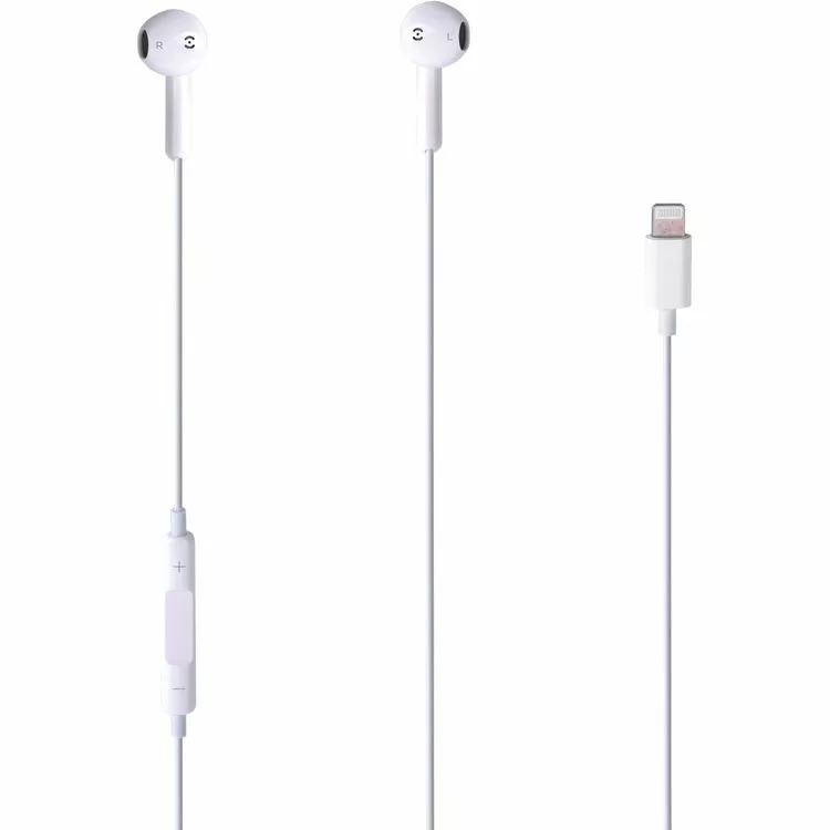 QILIVE Écouteurs Q1466 Lightning - Blanc 1 QILIVE Écouteurs Q1466 Lightning - Blanc