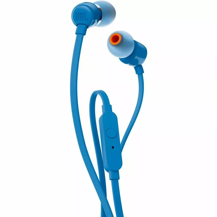JBL Ecouteurs Tune 110 Bleu 1 JBL Ecouteurs Tune 110 Bleu