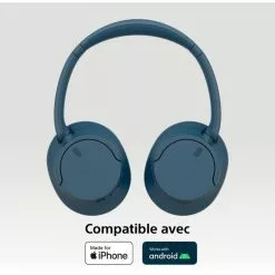 SONY Casque WH-CH720N Bleu -Casque, écouteurs Soldes B2CD 959