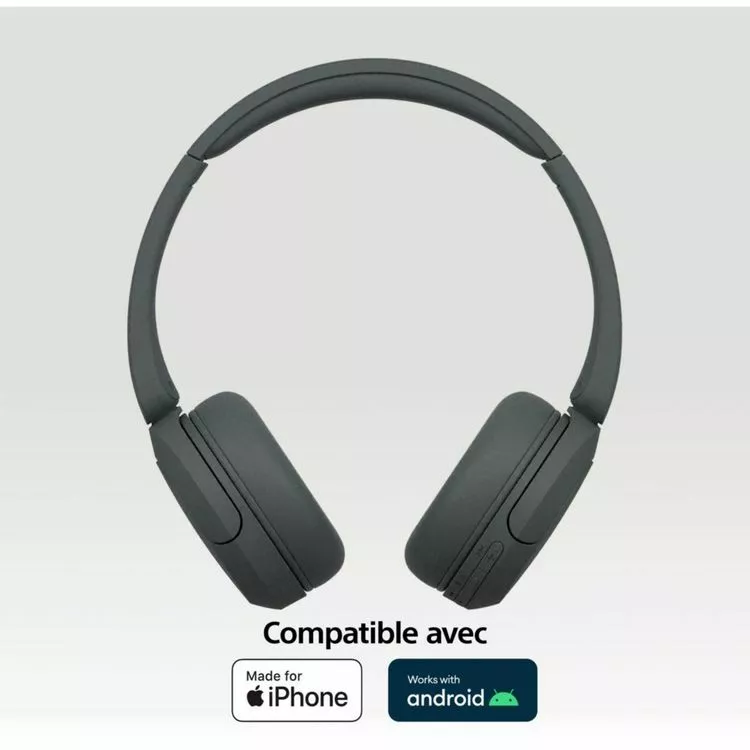 SONY Casque WH-CH520 Noir 5 SONY Casque WH-CH520 Noir – Image 5
